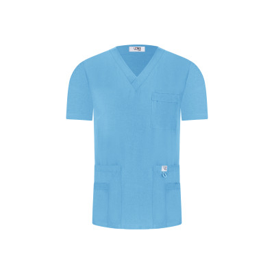 Breathing Scrub Top - Sky Blue / Azul Cielo